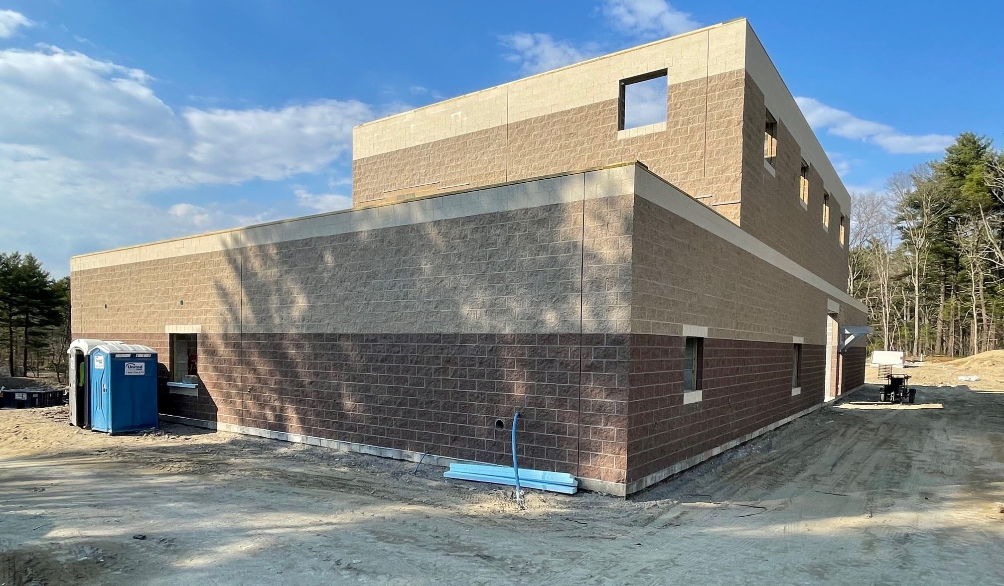 Completed Masonry Work